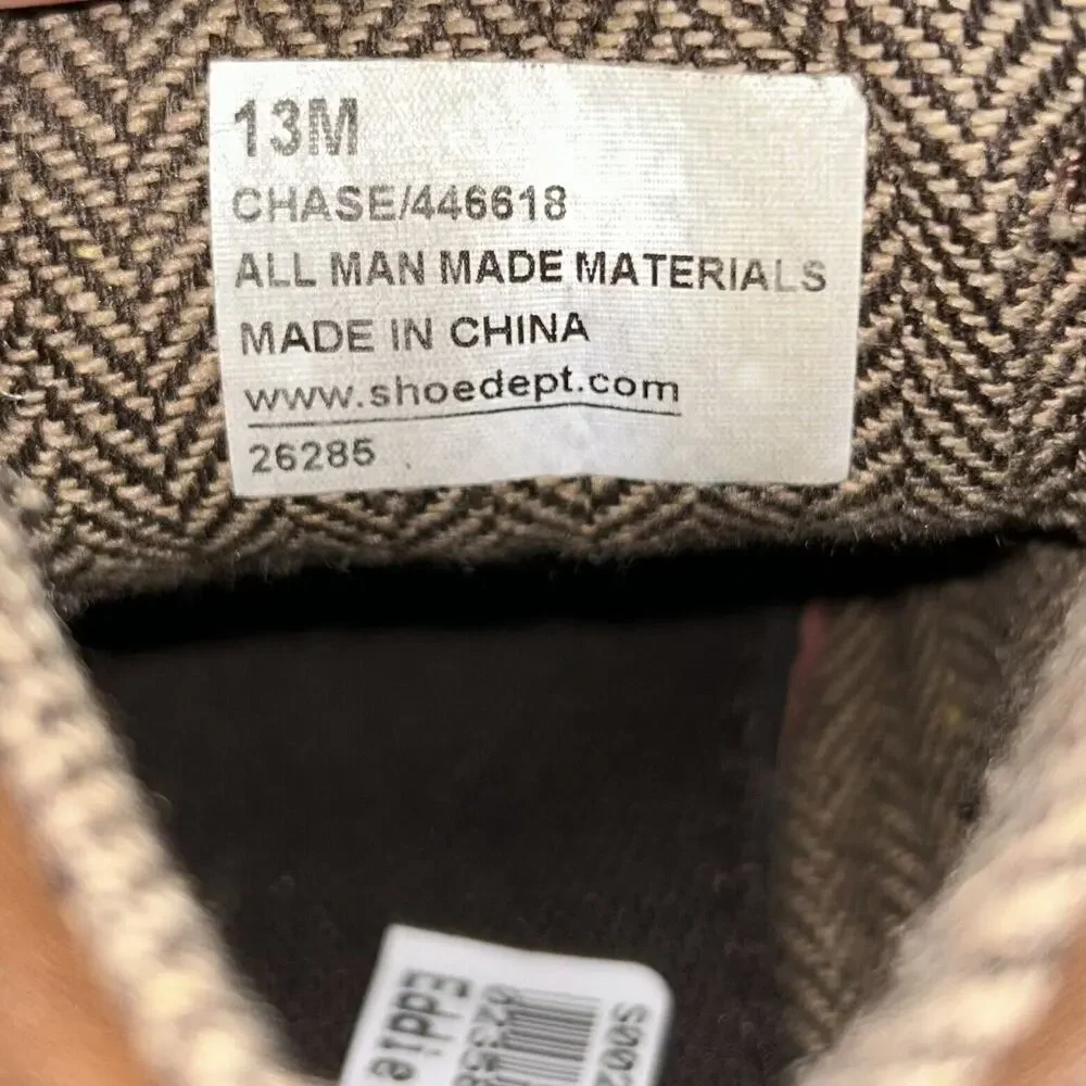 Eddie Bauer Chase Brown Ankle Boots Kids Youth US Size 13M - # 446618 Shoes